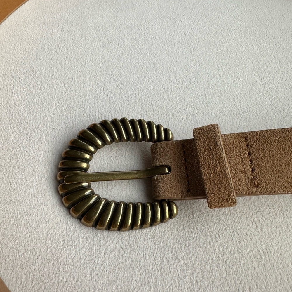 PAIGE Cognac Suede “Blythe” Belt - NEVER WORN - Picture 3 of 6